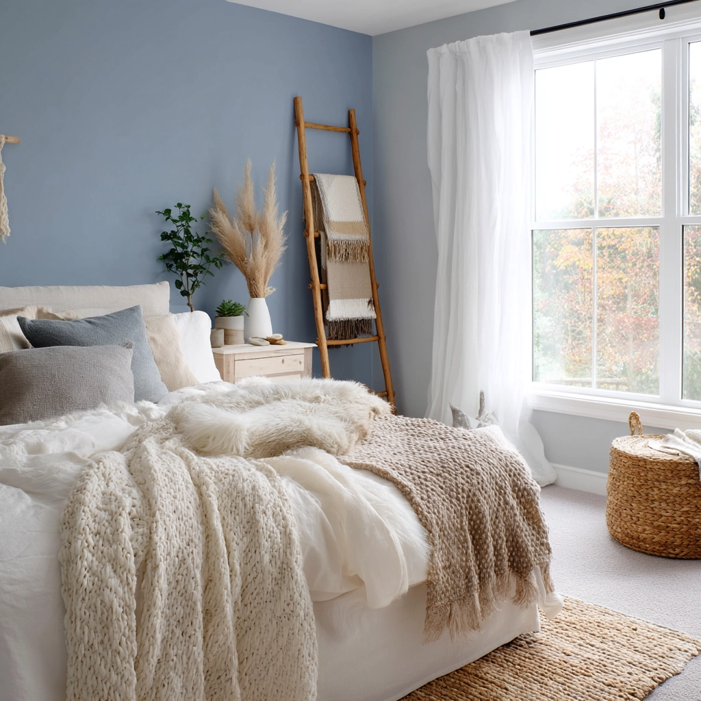 scandi boho bedroom 42