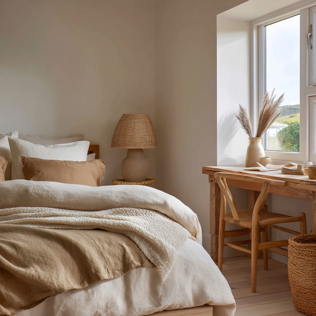 scandi boho bedroom 46