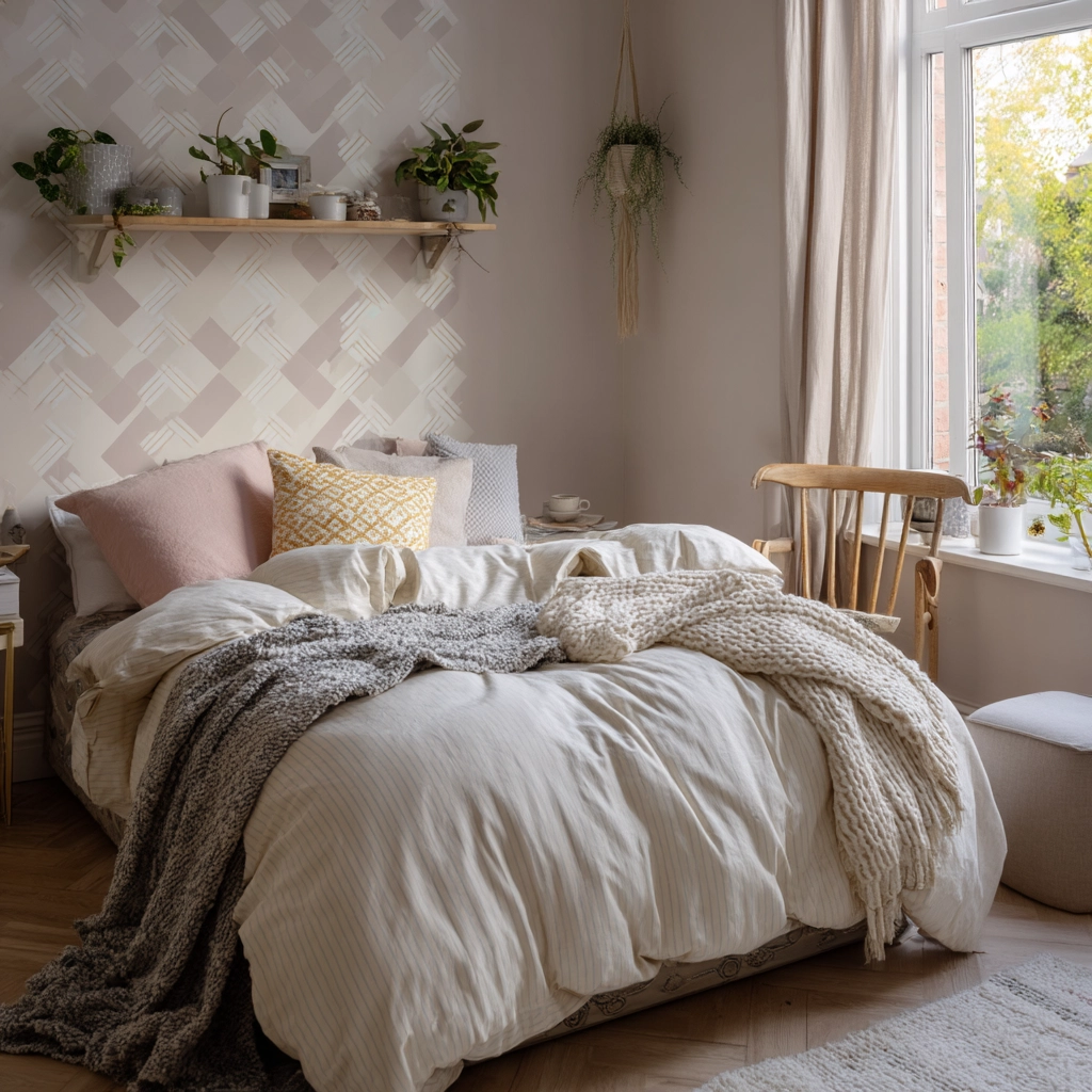 scandi boho bedroom 50