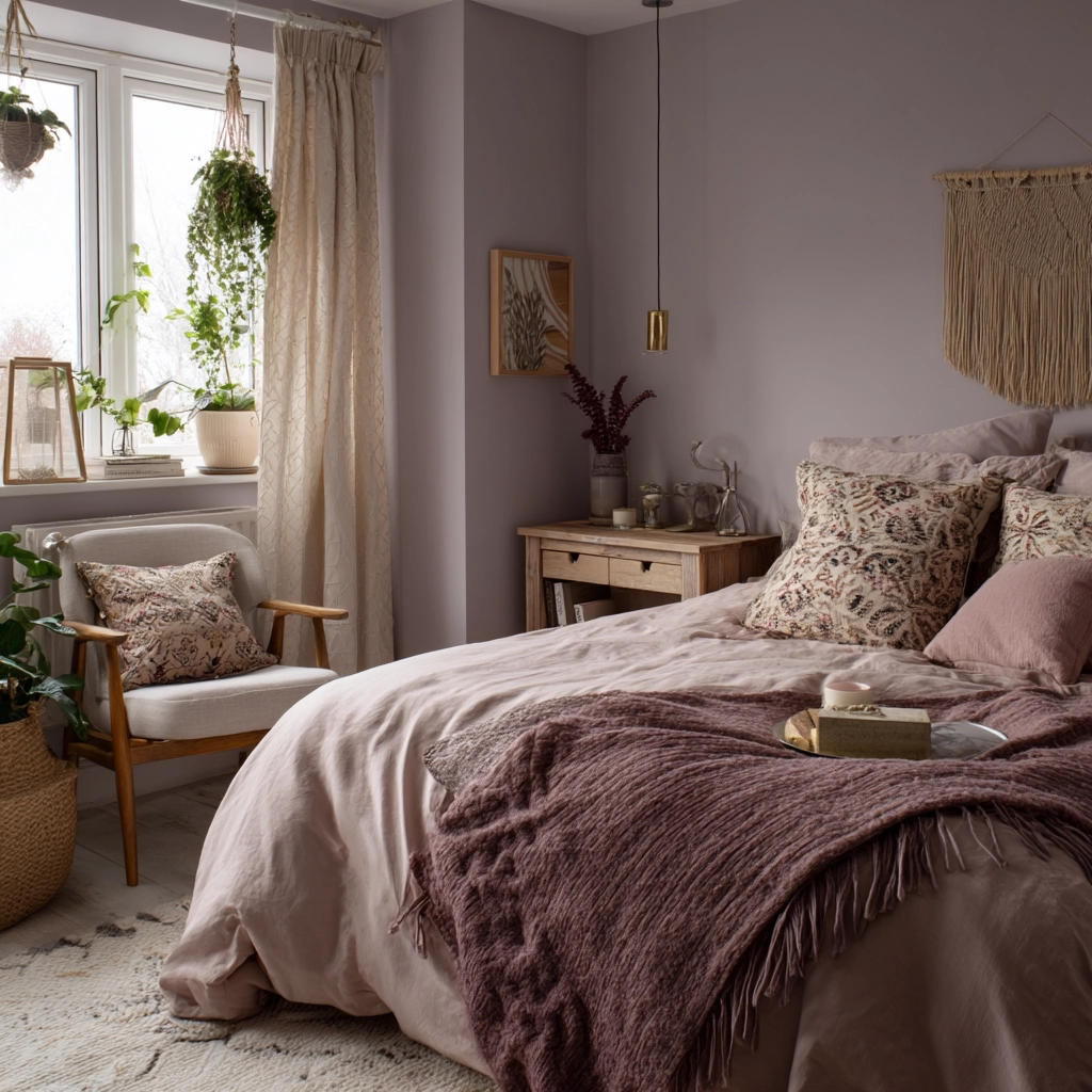scandi boho bedroom 54