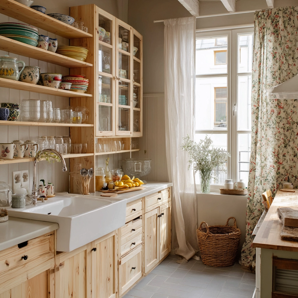 scandi boho kitchen 10
