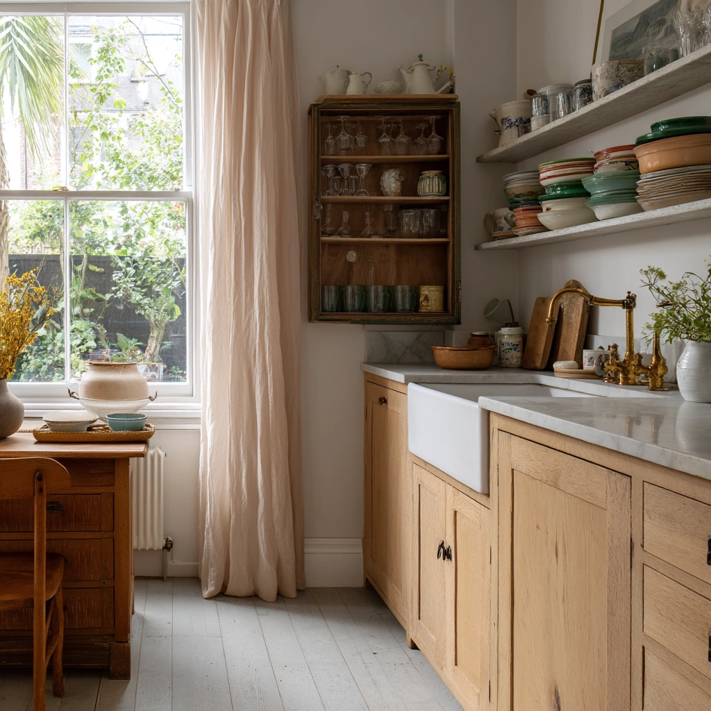 scandi boho kitchen 11