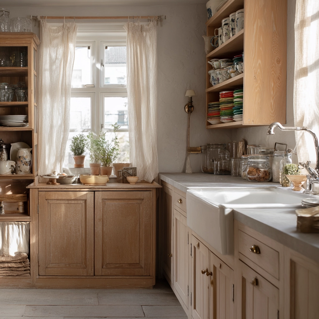 scandi boho kitchen 12