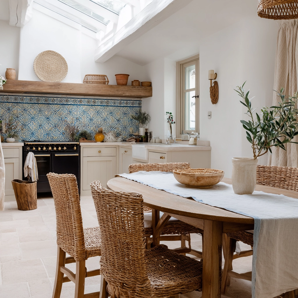 scandi boho kitchen 15