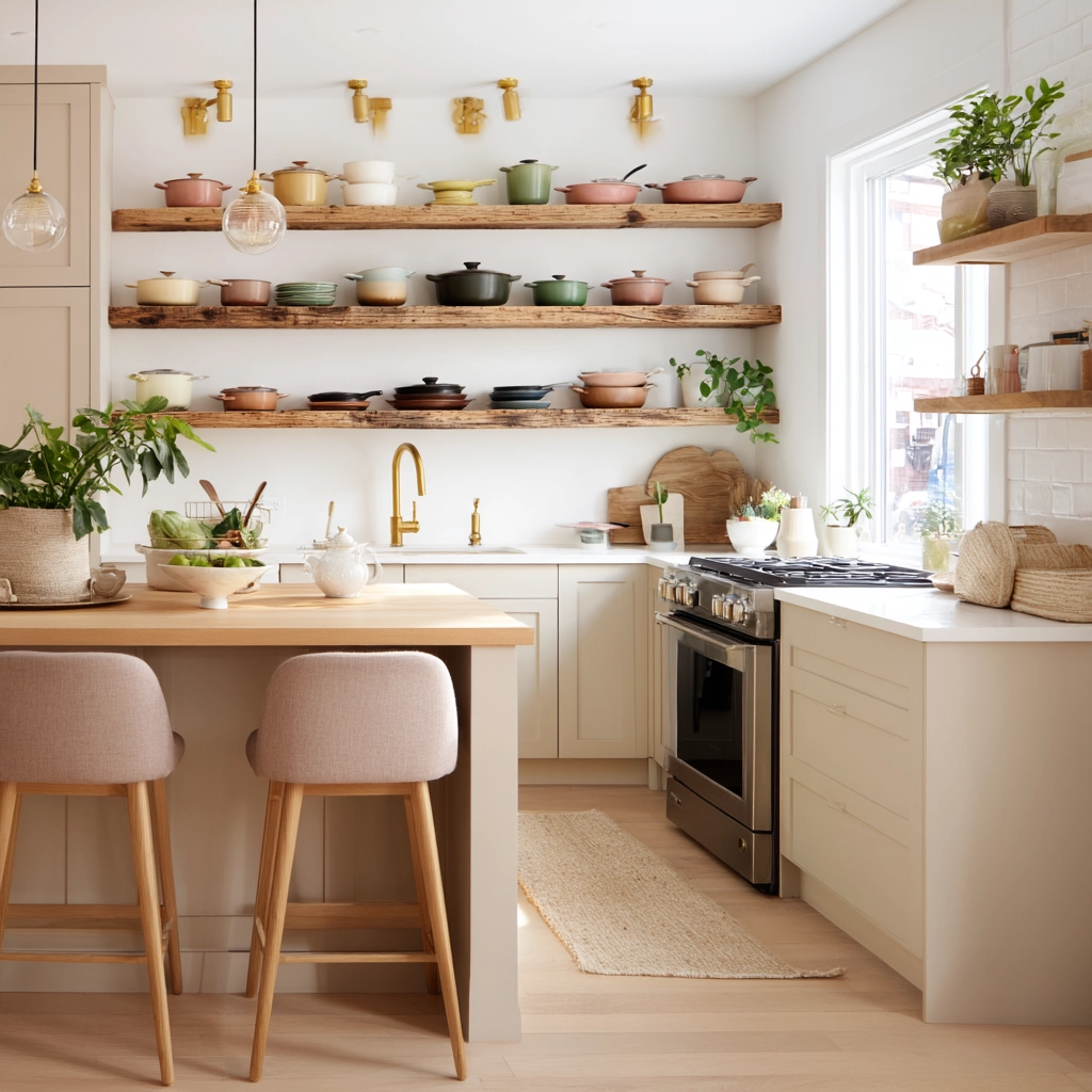 scandi boho kitchen 20