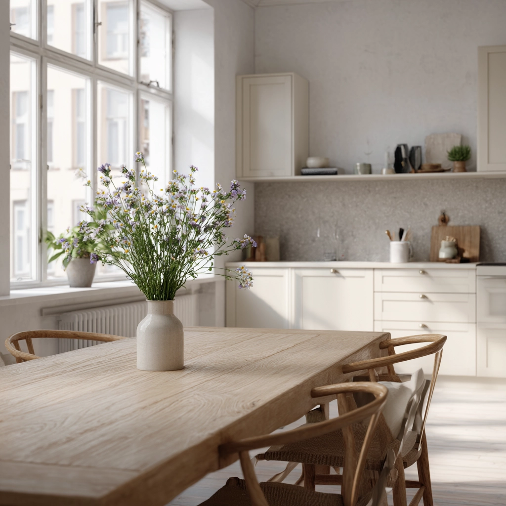 scandi boho kitchen 22