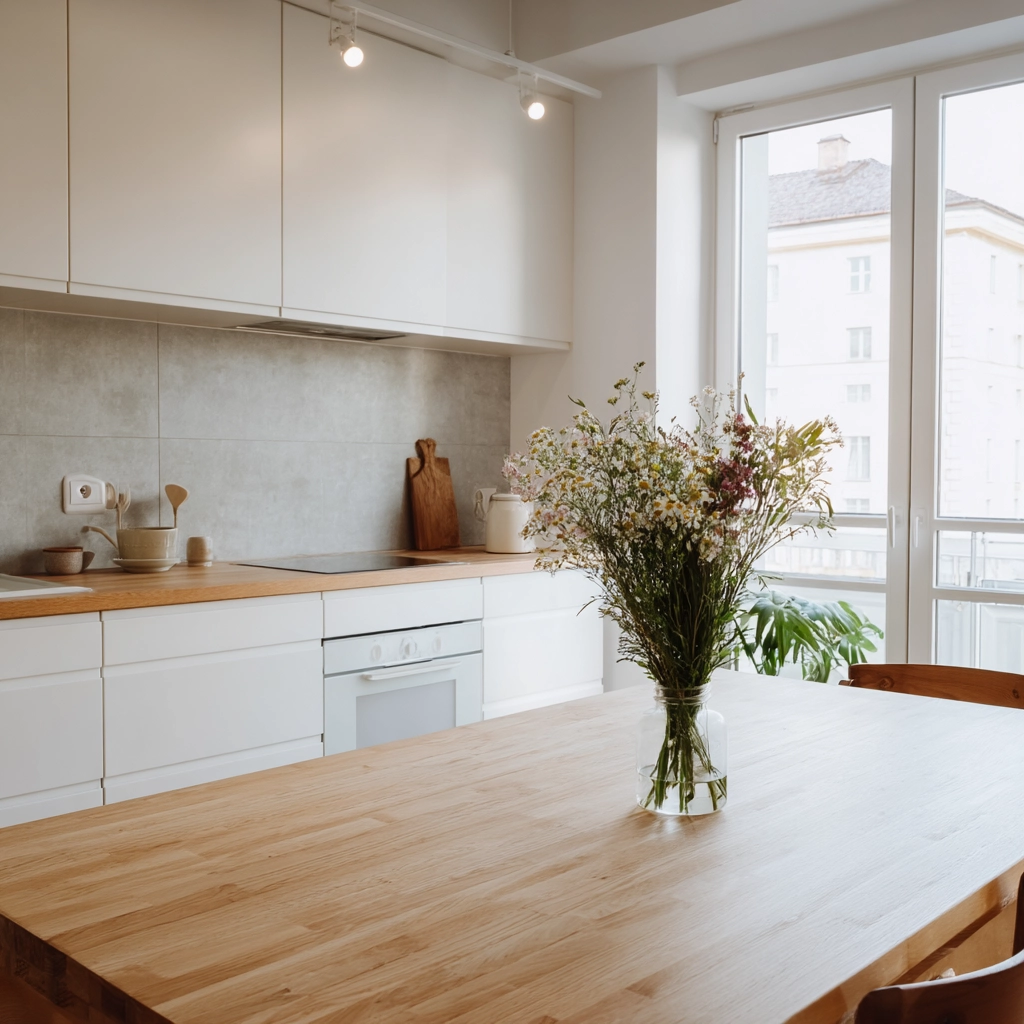 scandi boho kitchen 24