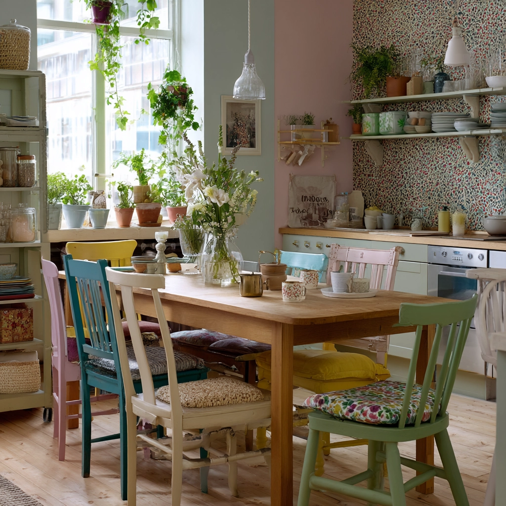 scandi boho kitchen 26