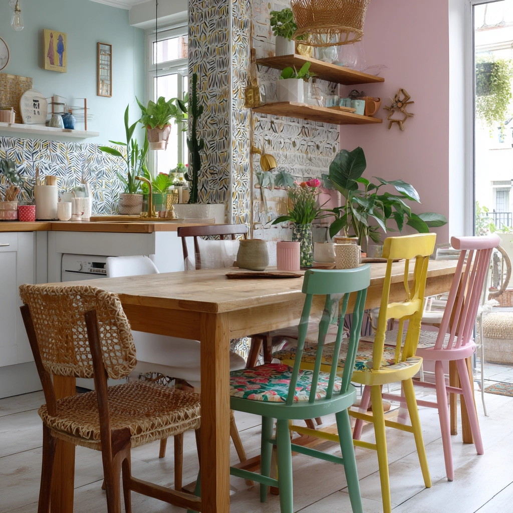 scandi boho kitchen 28