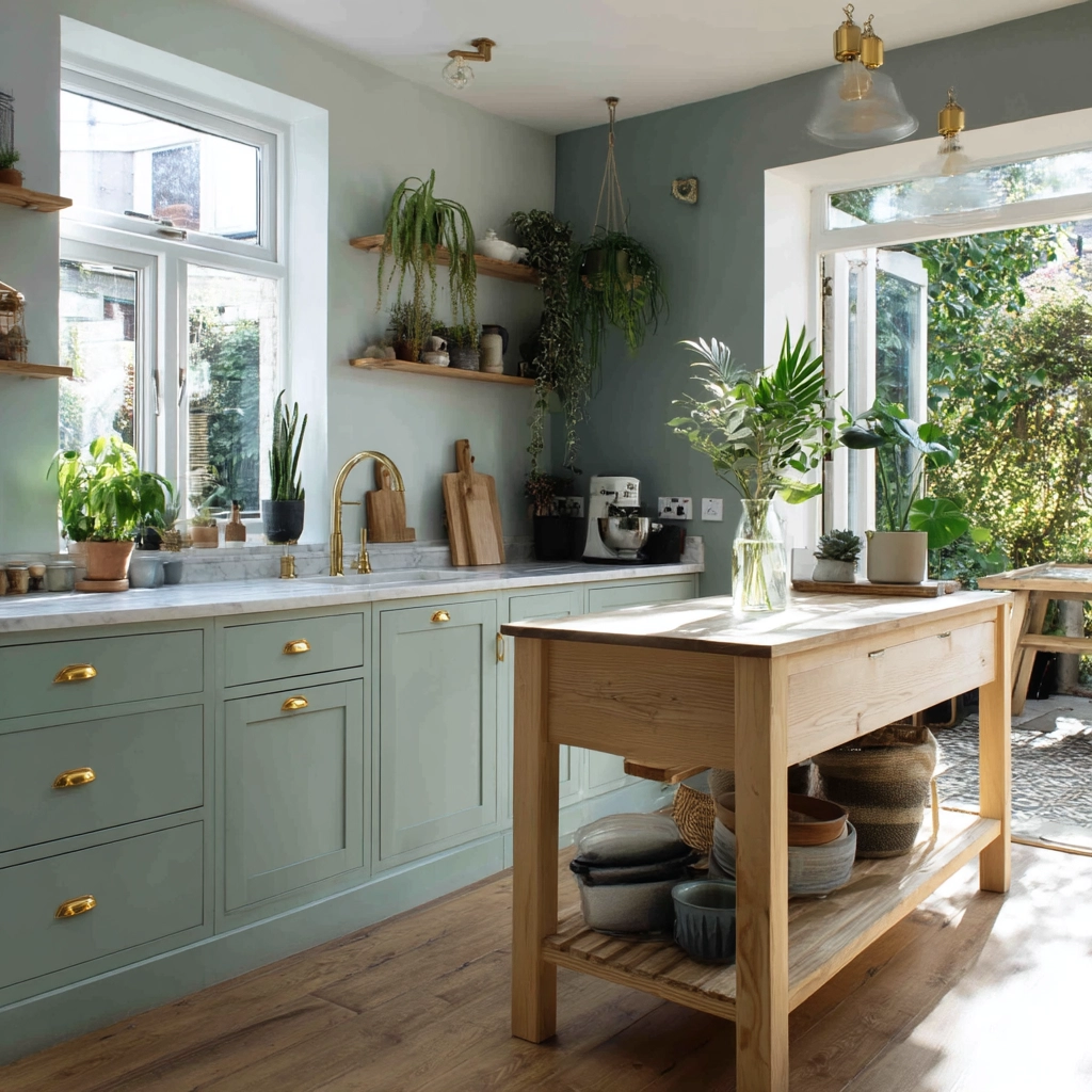 scandi boho kitchen 29