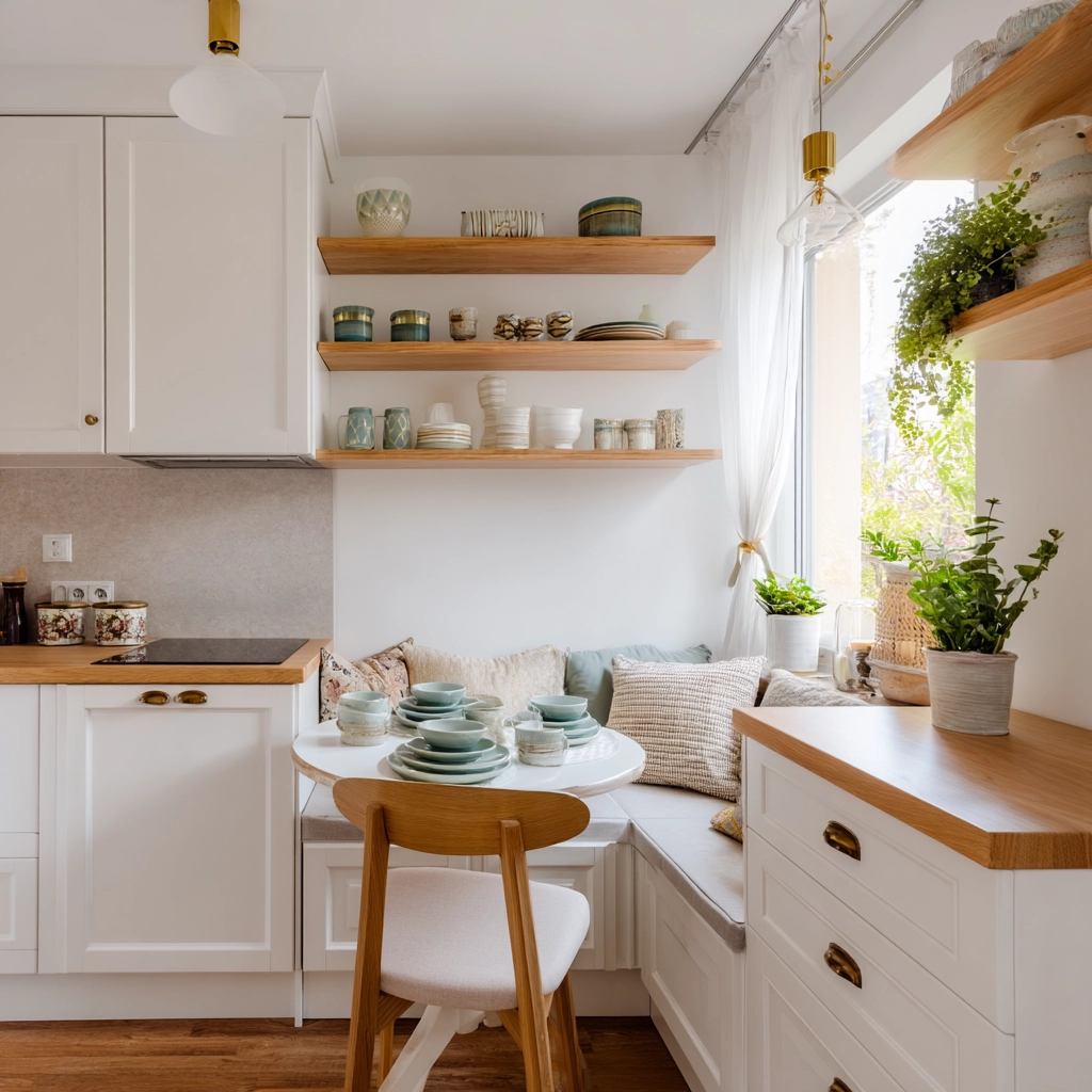 scandi boho kitchen 33