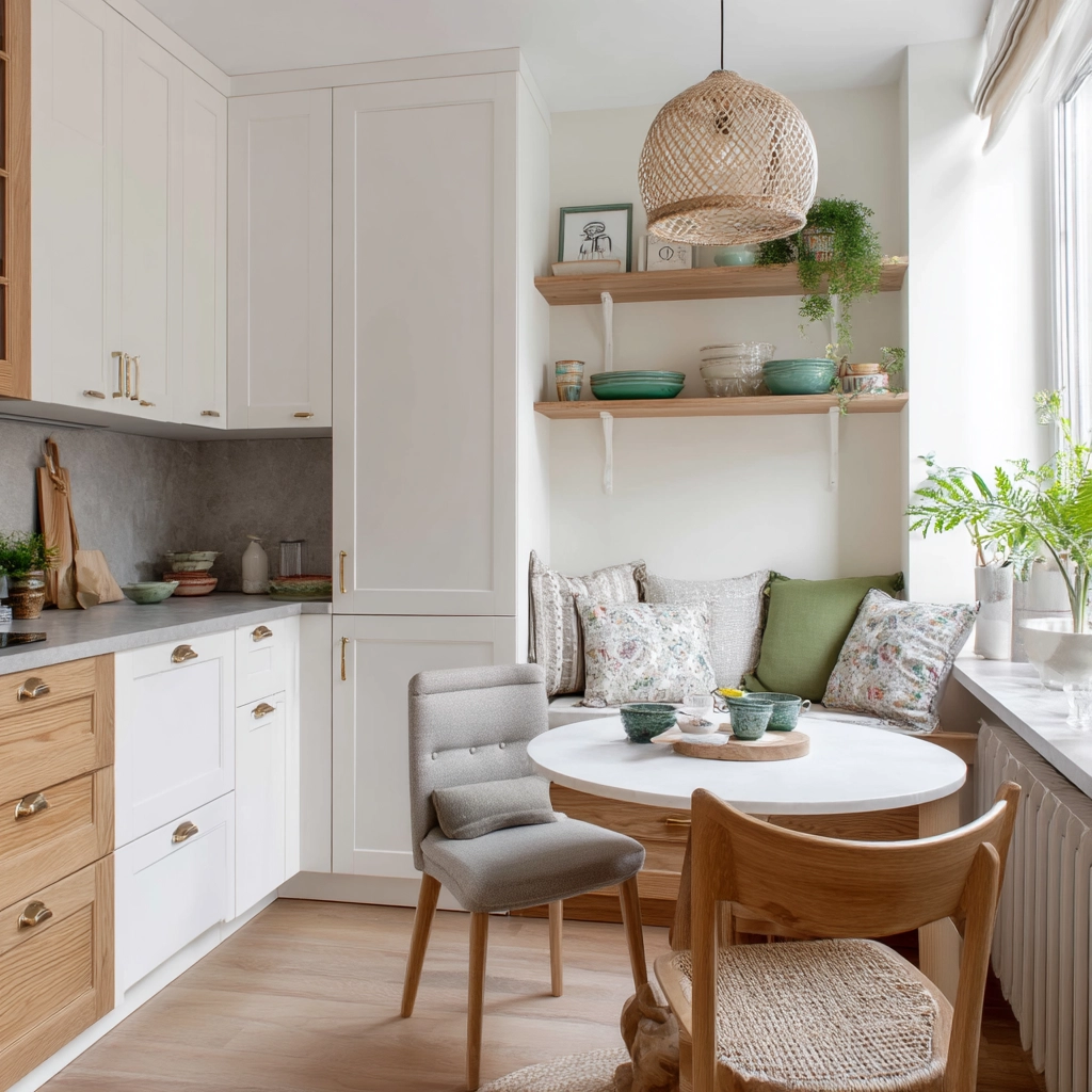 scandi boho kitchen 35