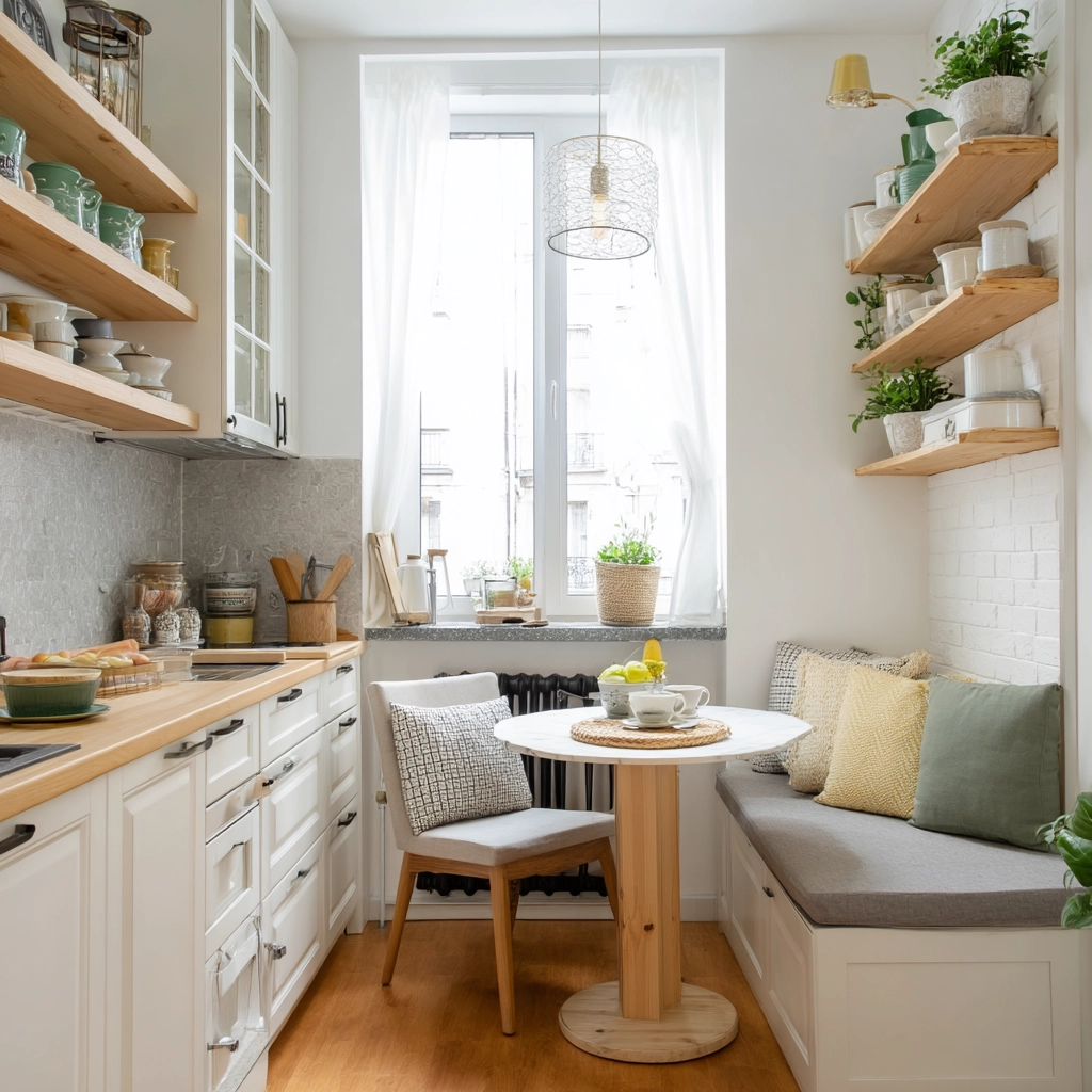 scandi boho kitchen 36