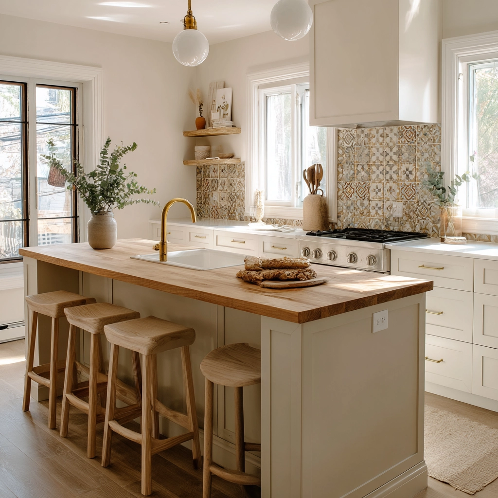 scandi boho kitchen 37