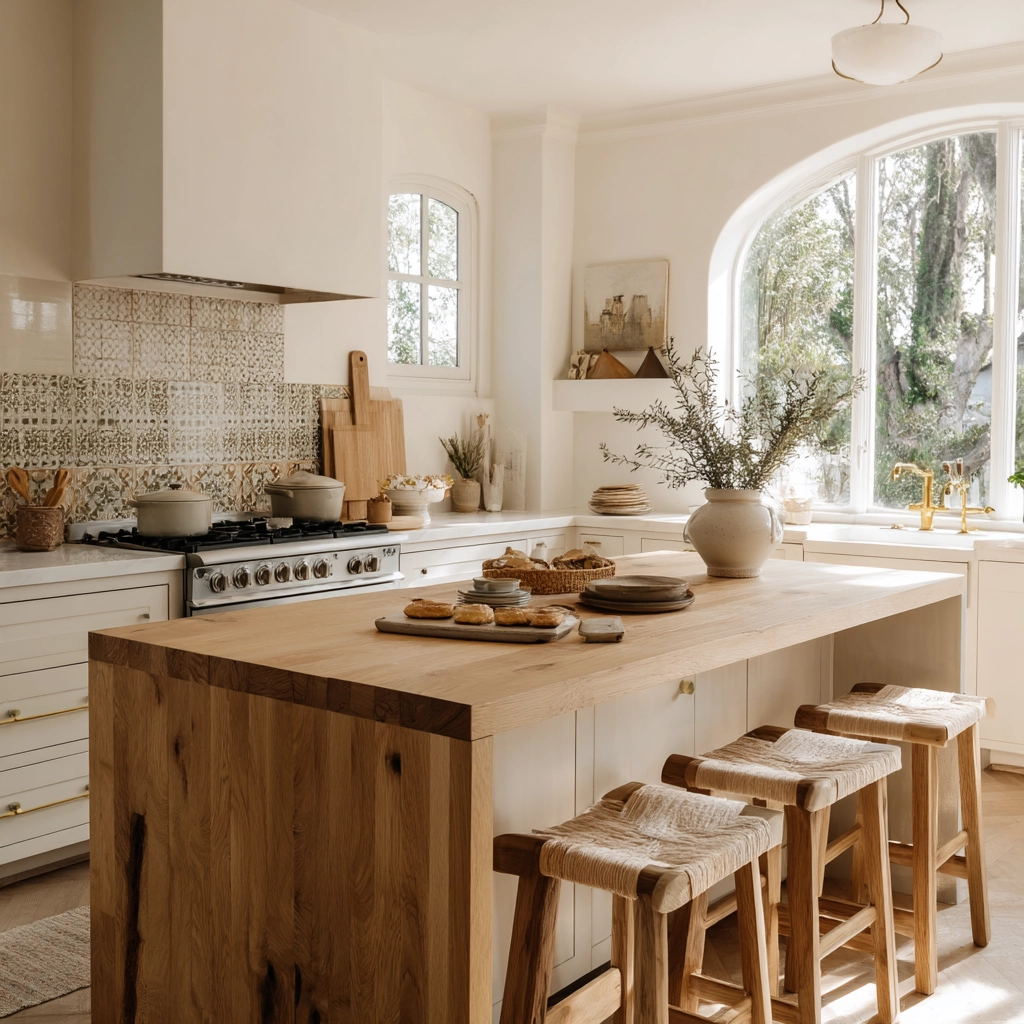 scandi boho kitchen 38