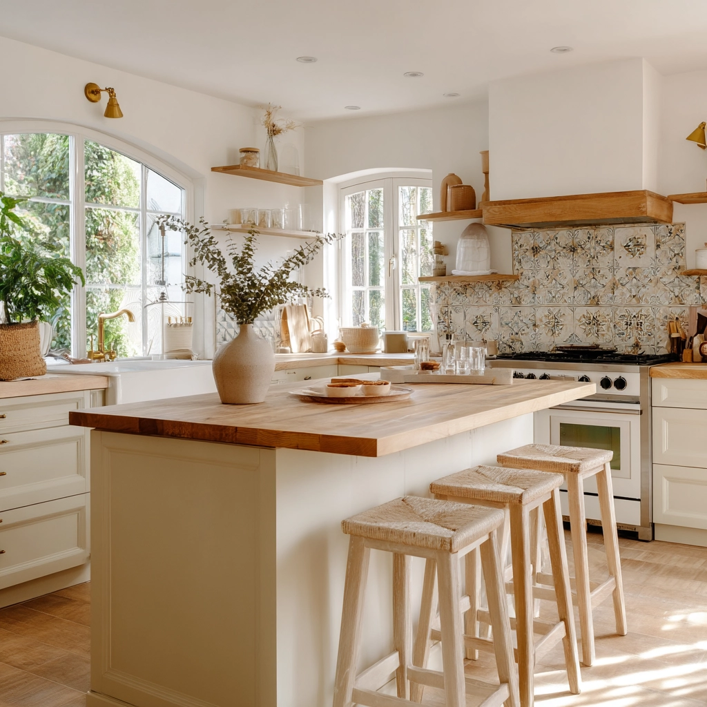 scandi boho kitchen 39