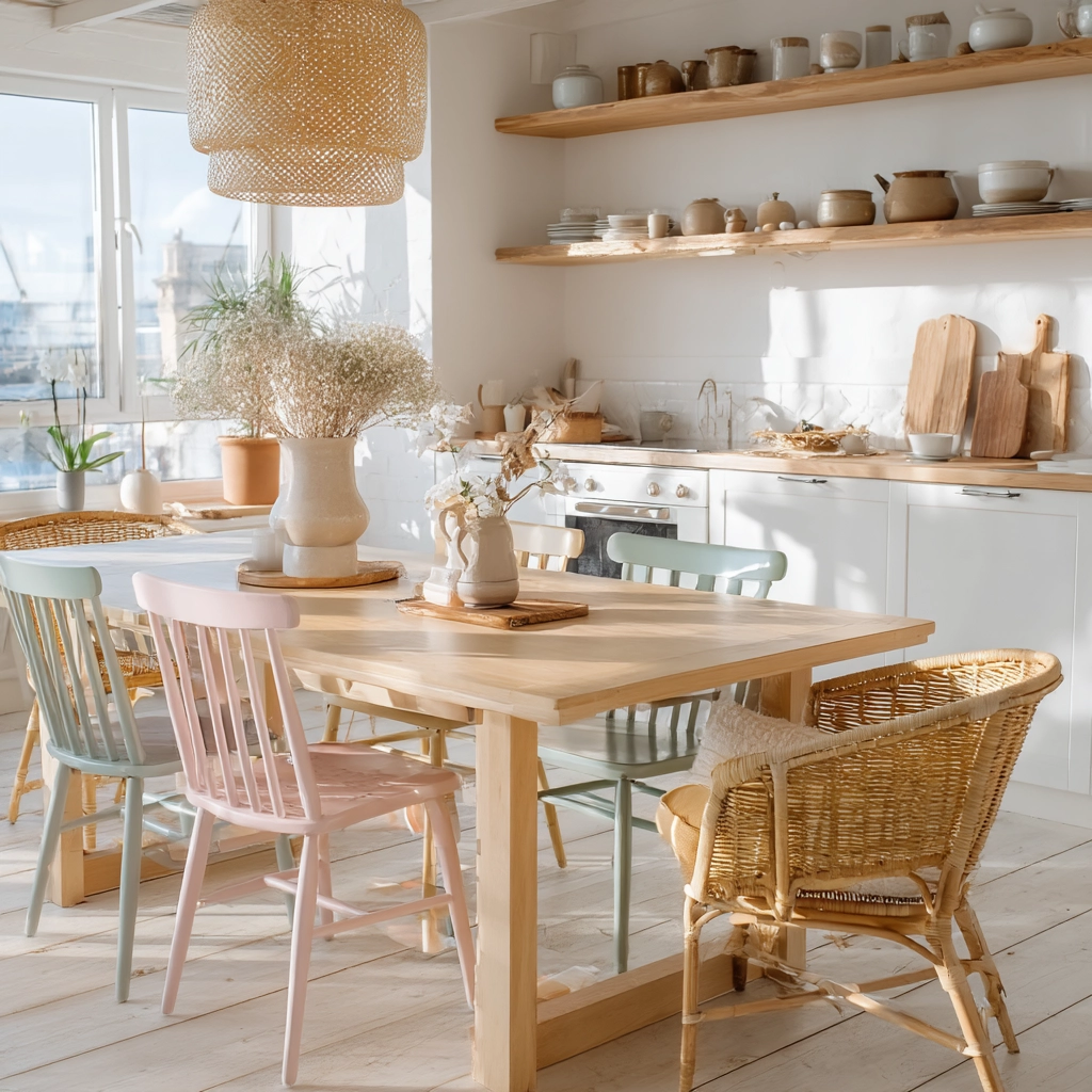 scandi boho kitchen 4