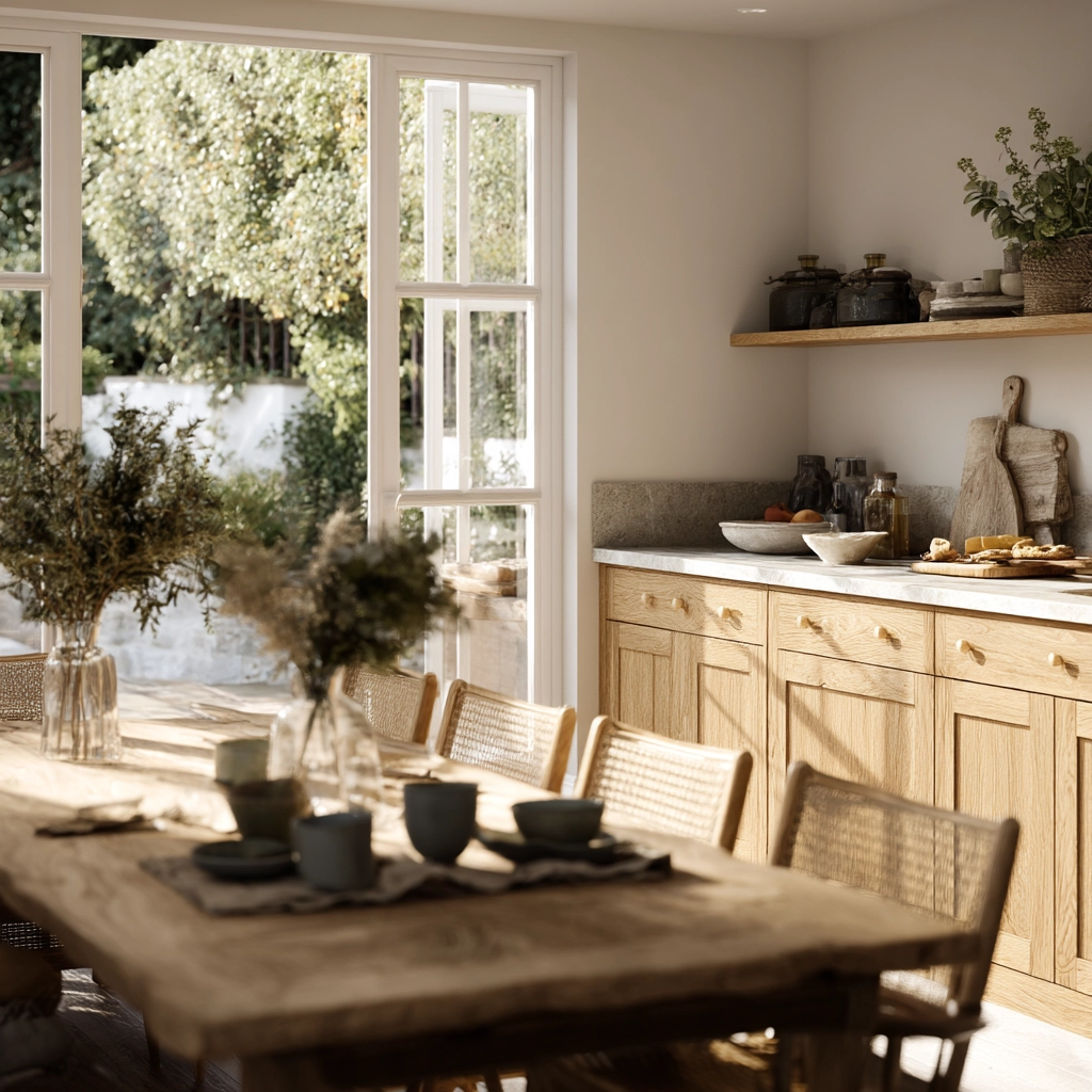 scandi boho kitchen 43