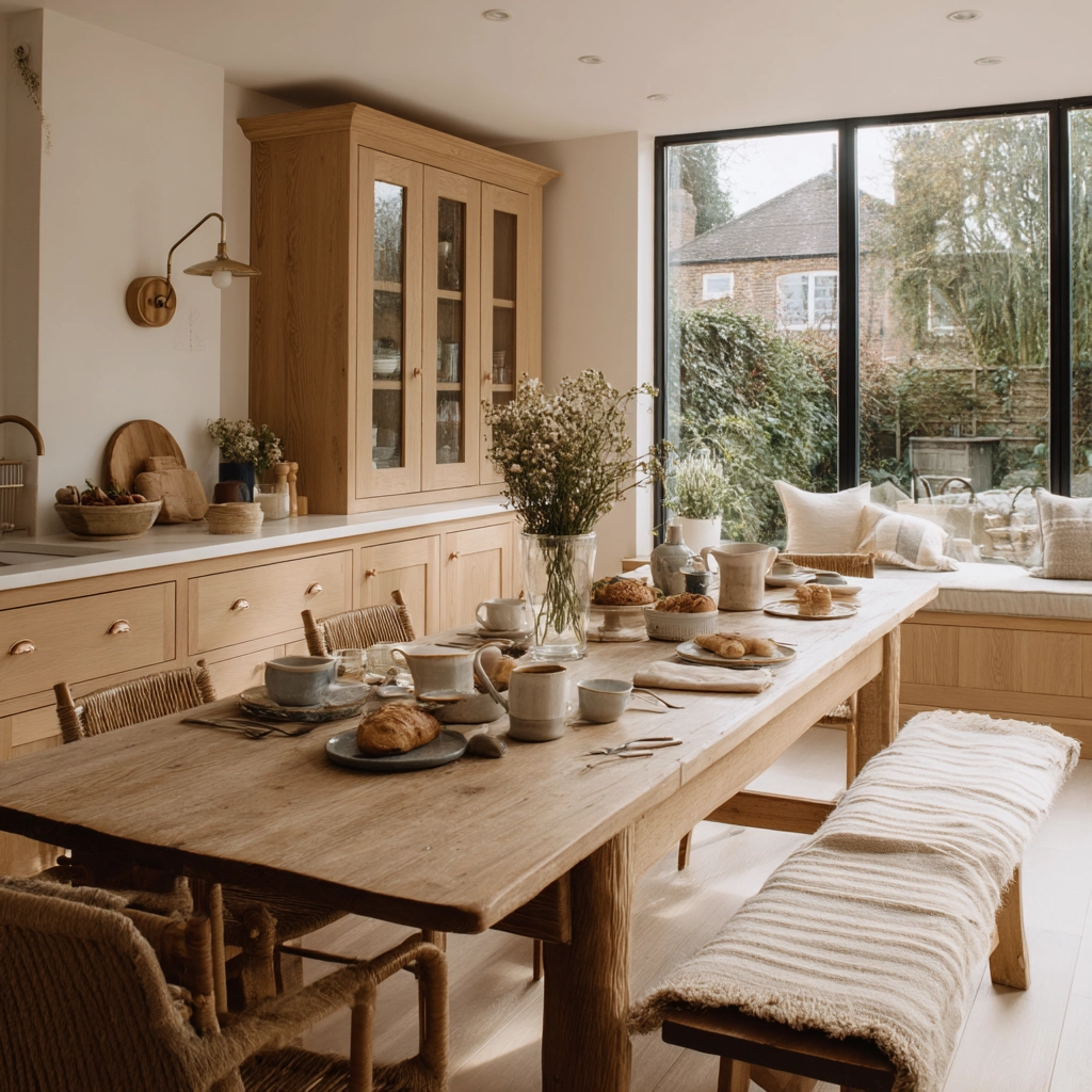 scandi boho kitchen 44