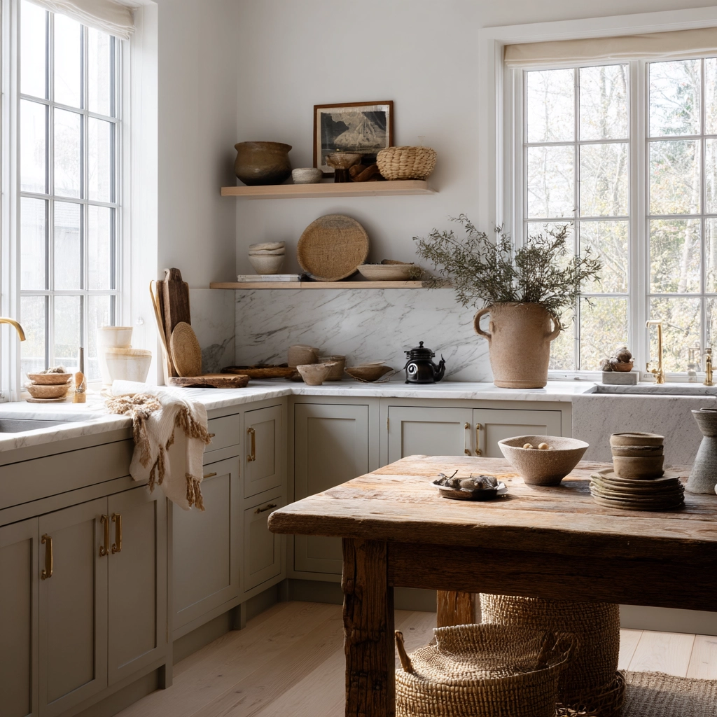scandi boho kitchen 49