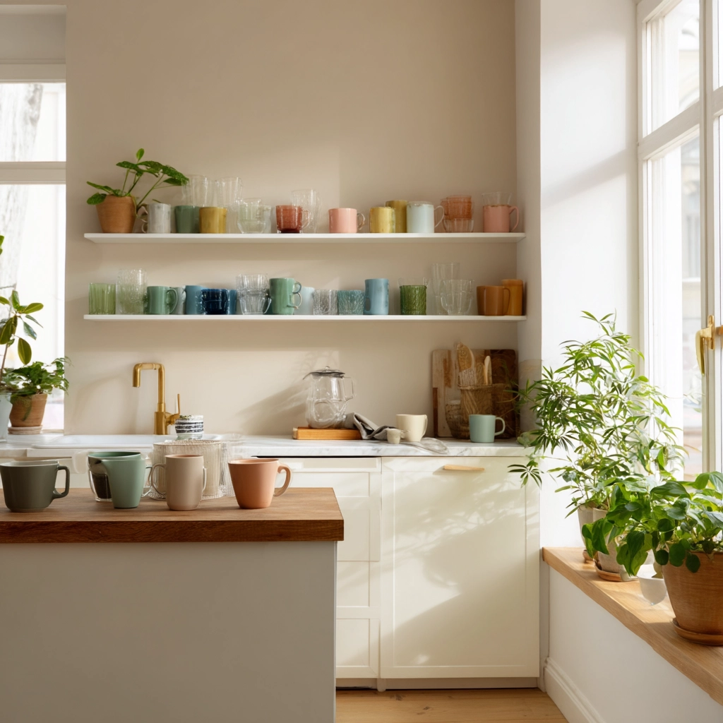 scandi boho kitchen 59