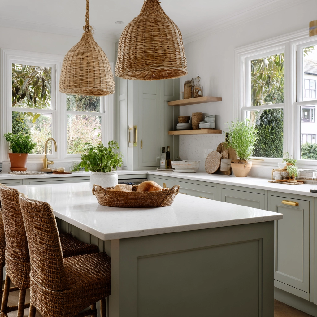 scandi boho kitchen 6