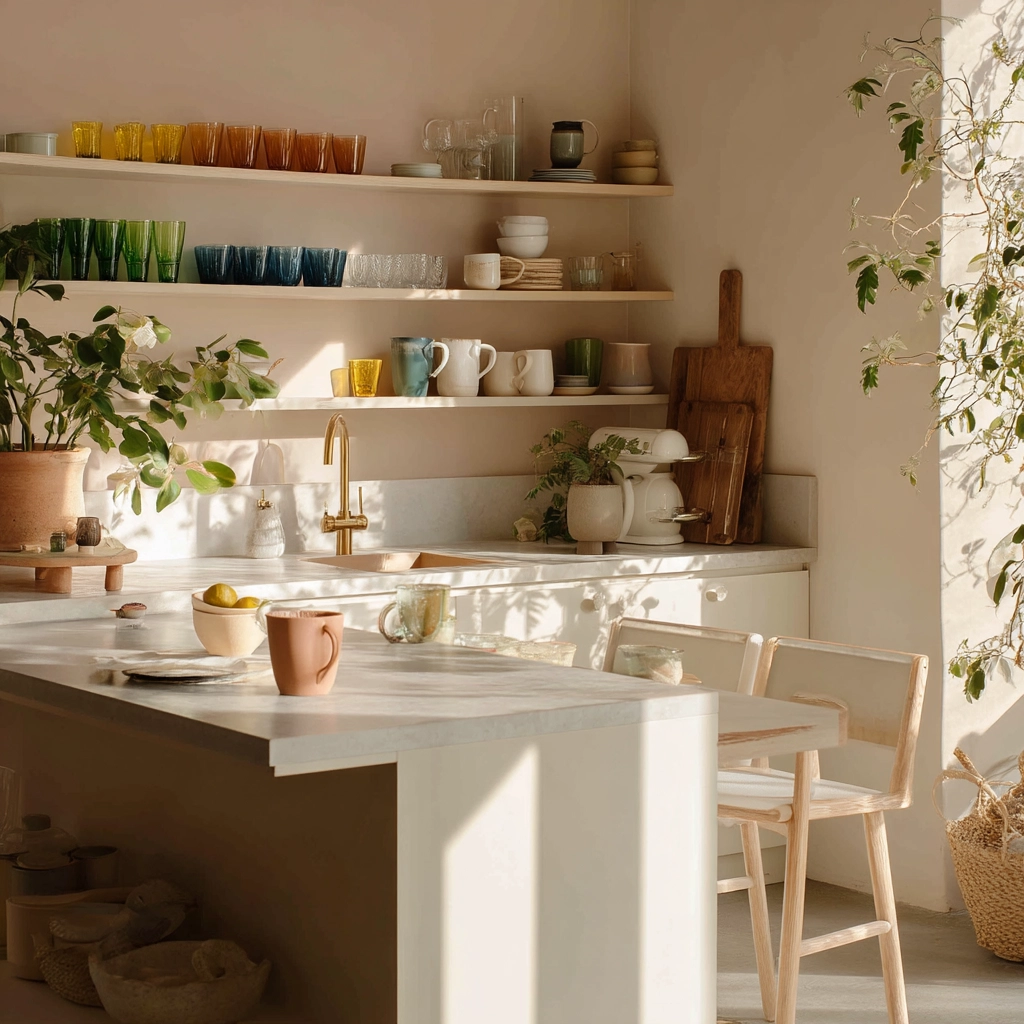 scandi boho kitchen 60