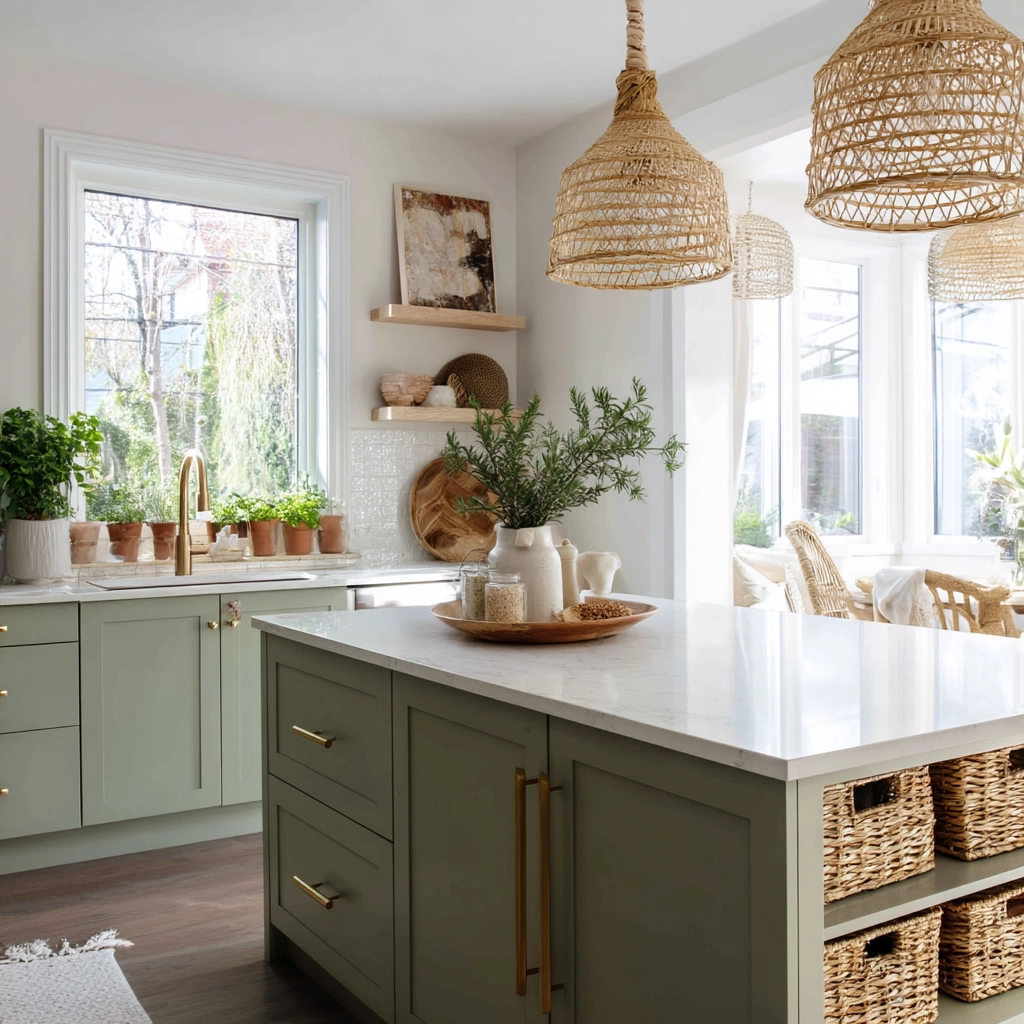 scandi boho kitchen 7