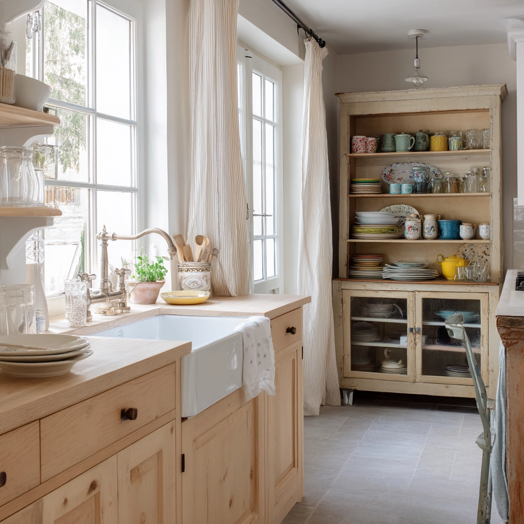 scandi boho kitchen 9