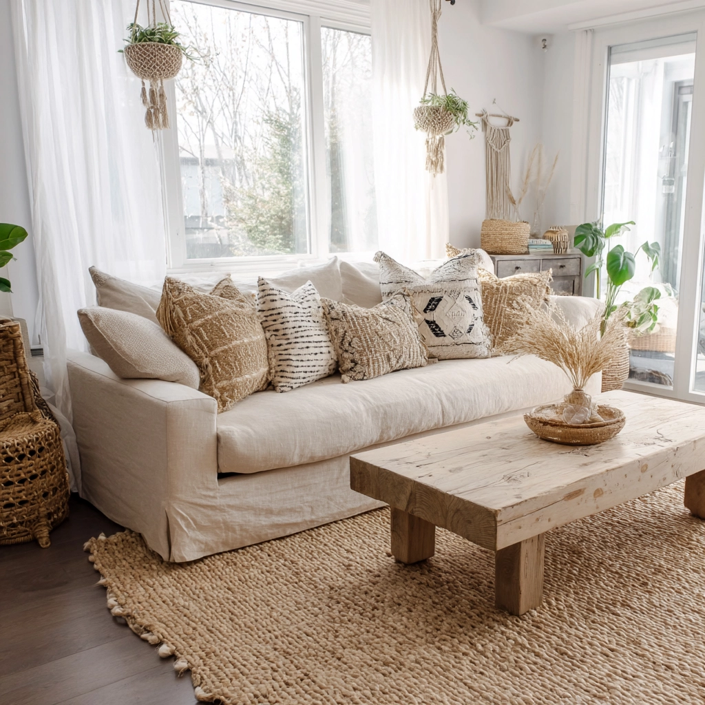 scandi boho living room 2