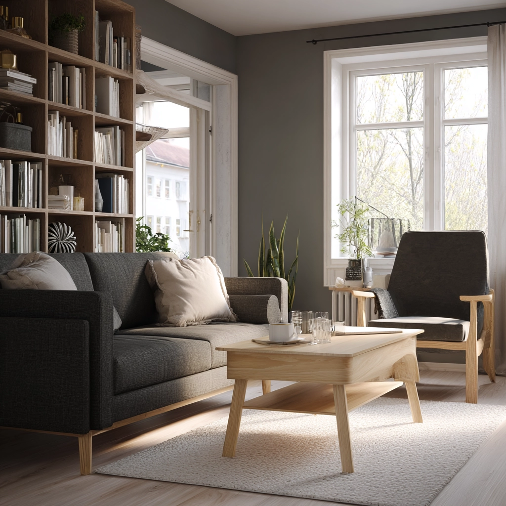 scandinavian living room 10