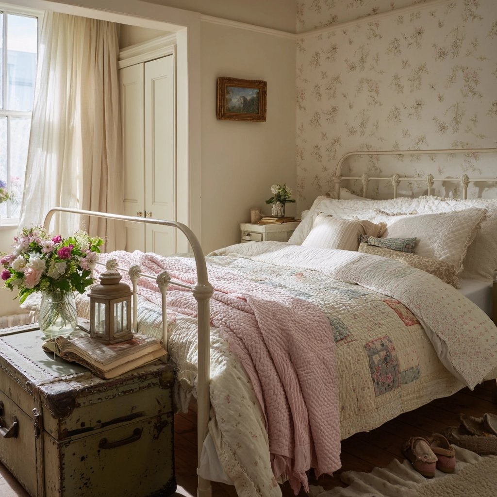 shabby chic bedroom 11