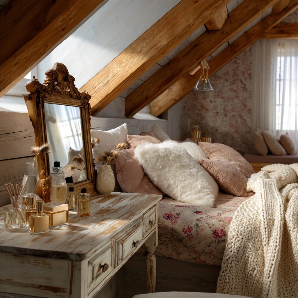 shabby chic bedroom 17