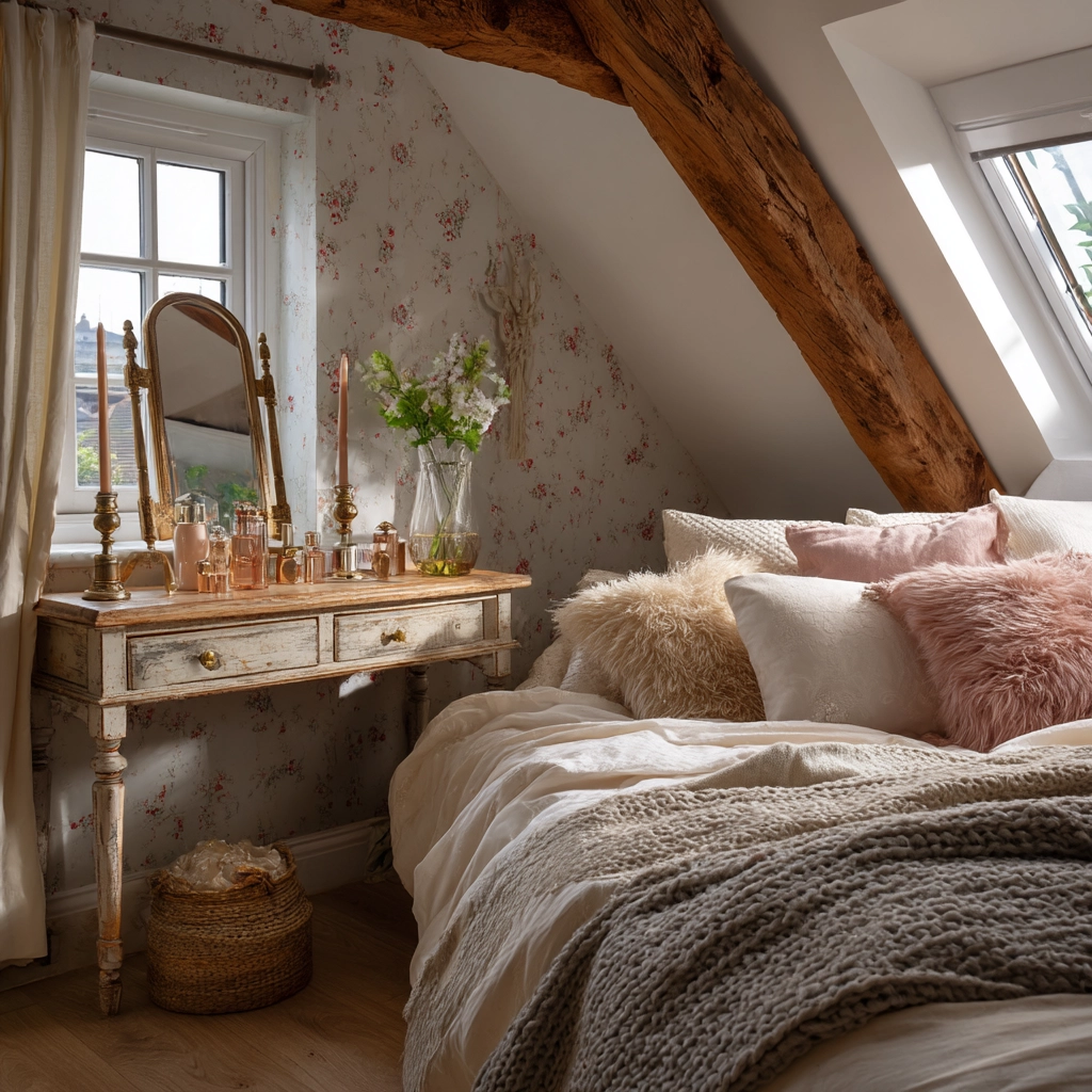 shabby chic bedroom 18