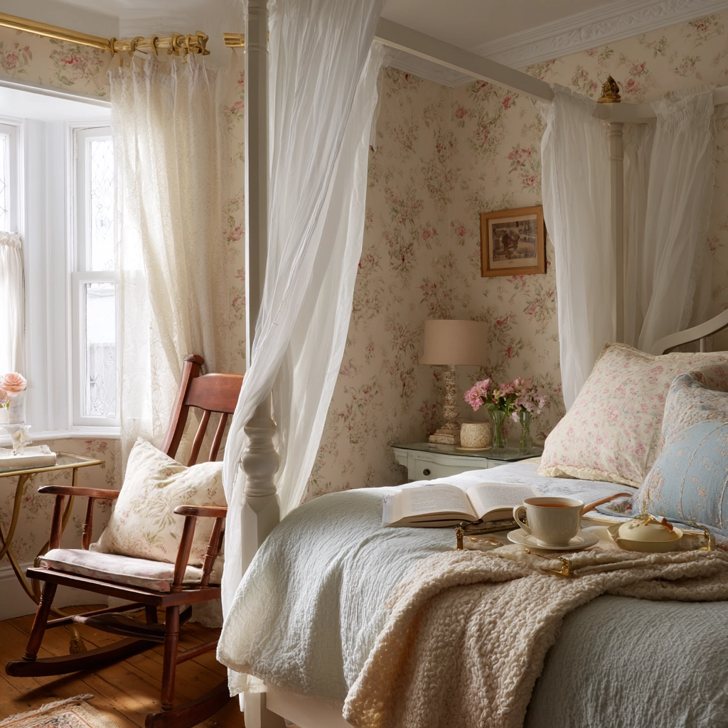 shabby chic bedroom 32