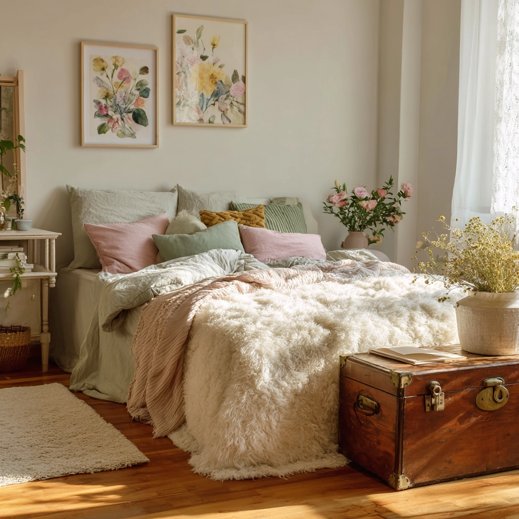 shabby chic bedroom 36