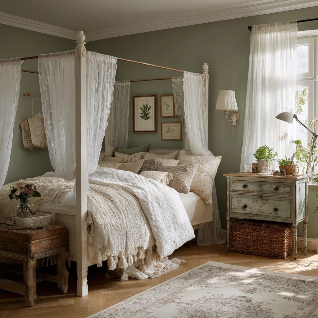 shabby chic bedroom 7