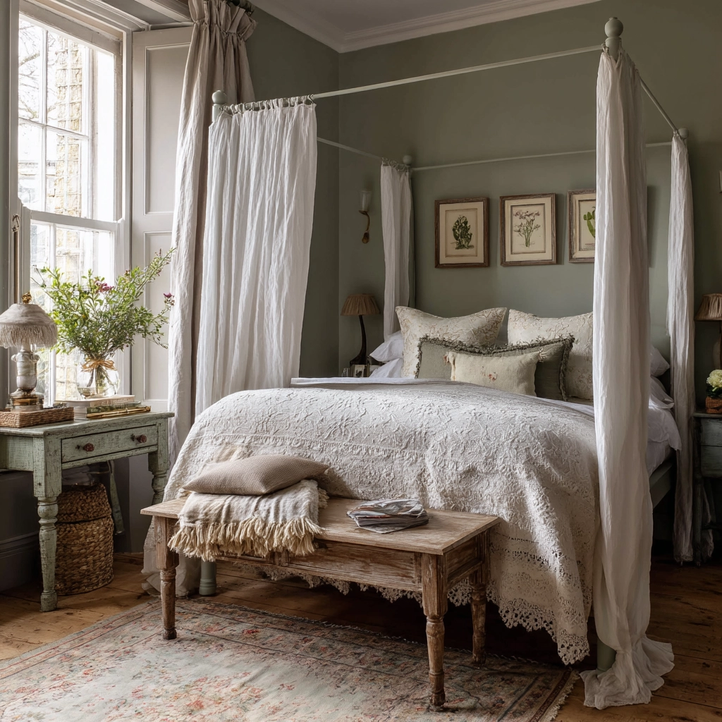 shabby chic bedroom 8