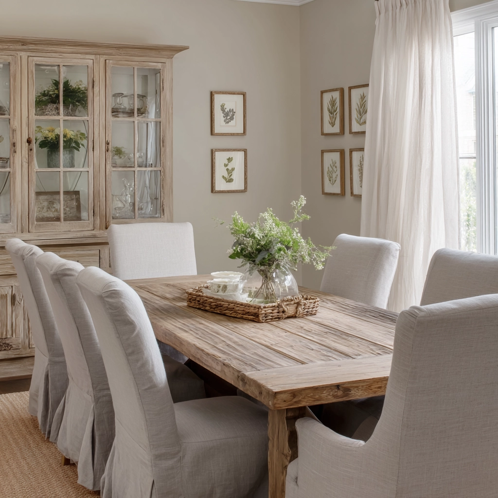 shabby chic dining room 24