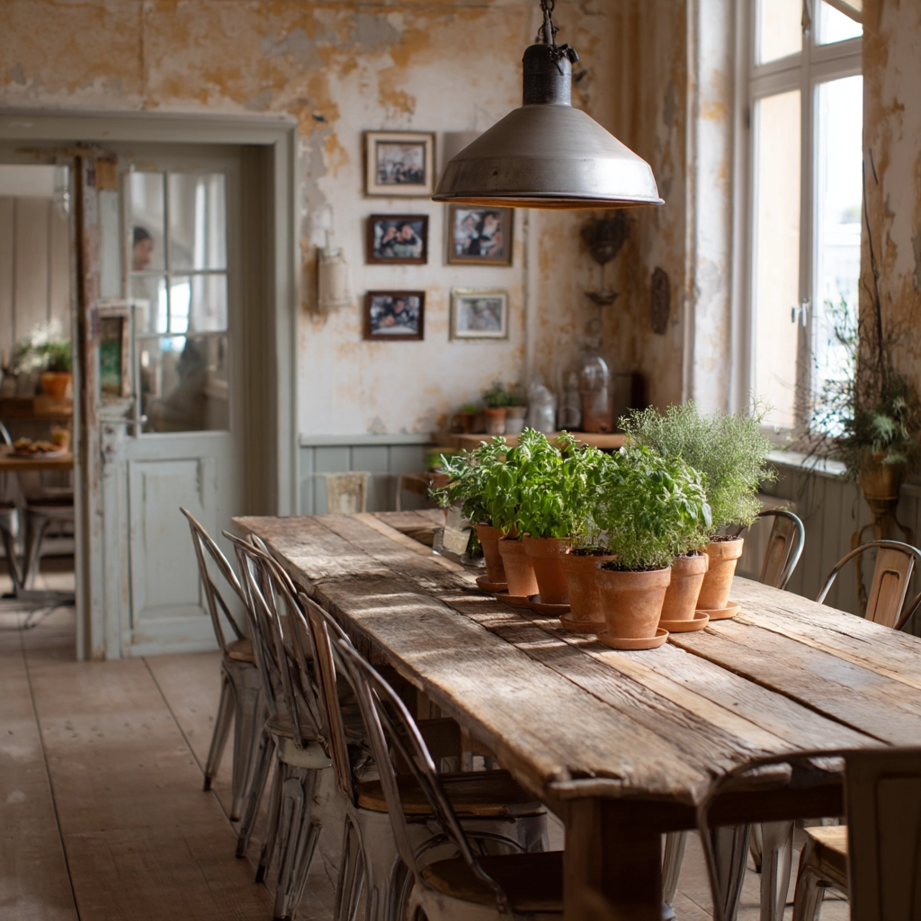 shabby chic dining room 25