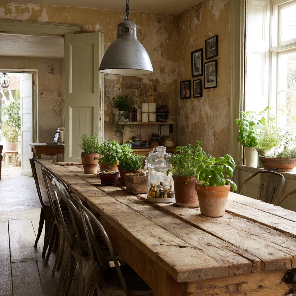 shabby chic dining room 26