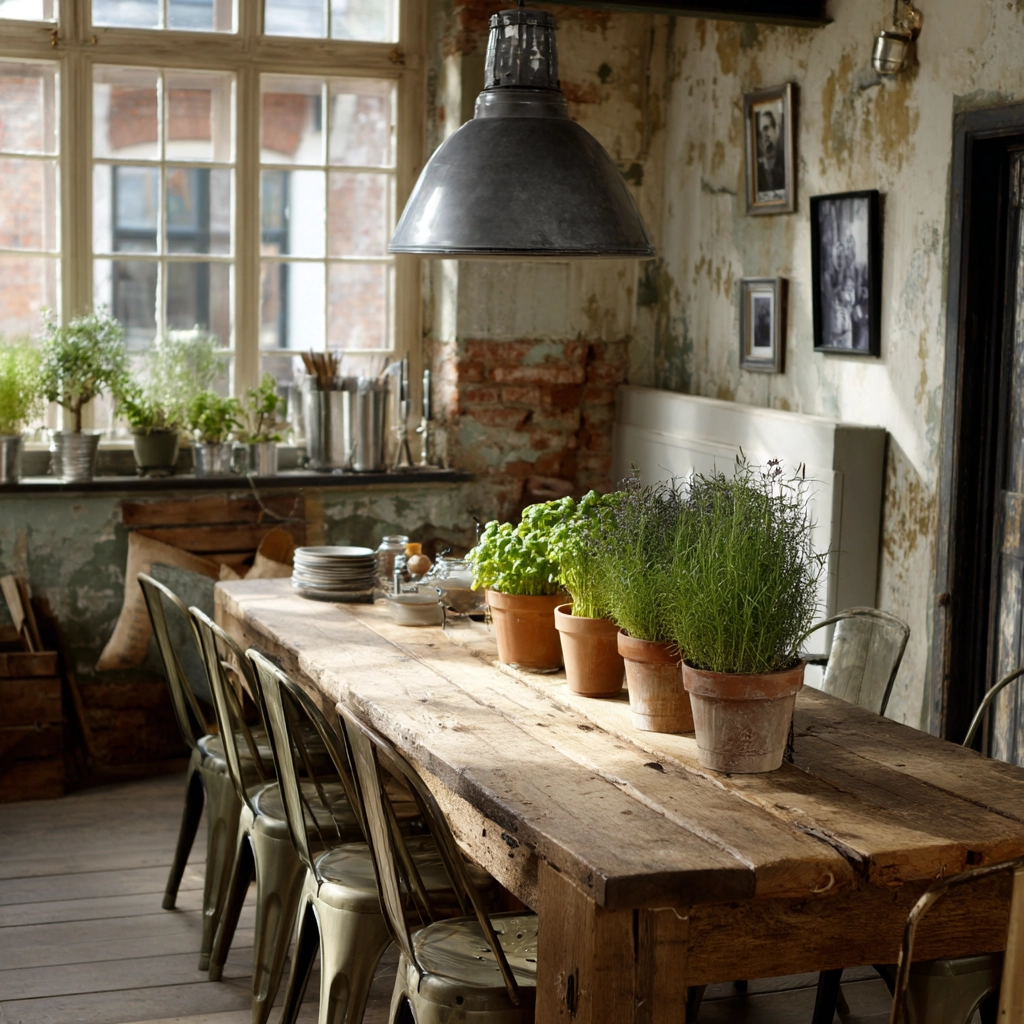 shabby chic dining room 27
