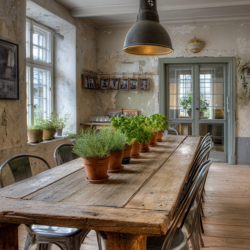 shabby chic dining room 28