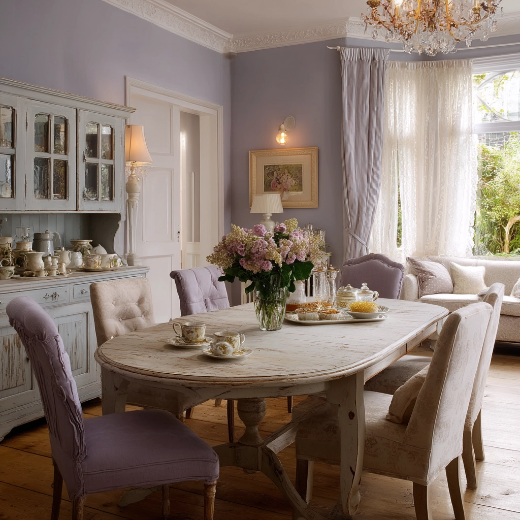 shabby chic dining room 30