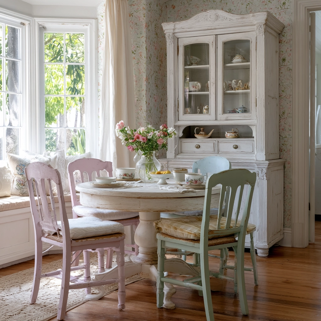 shabby chic dining room 39