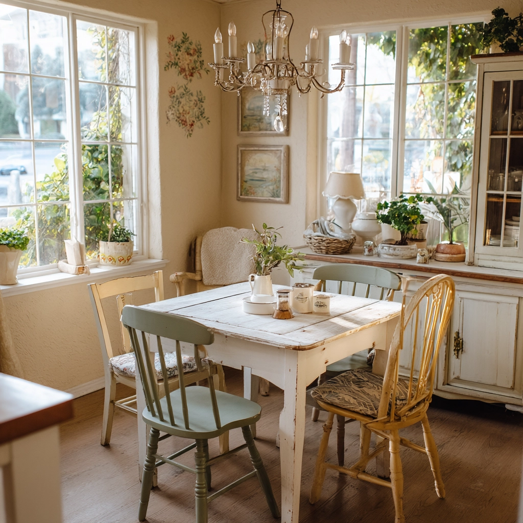 shabby chic dining room 42