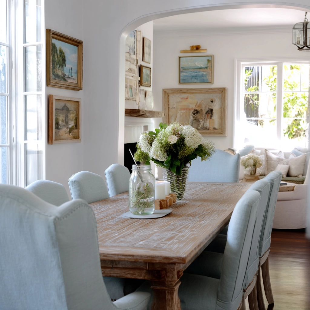 shabby chic dining room 46