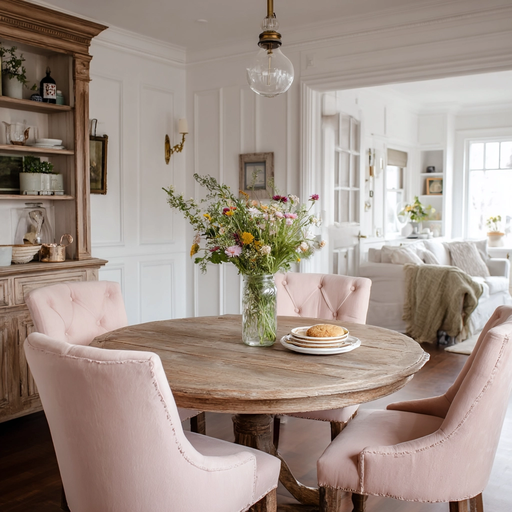 shabby chic dining room 5