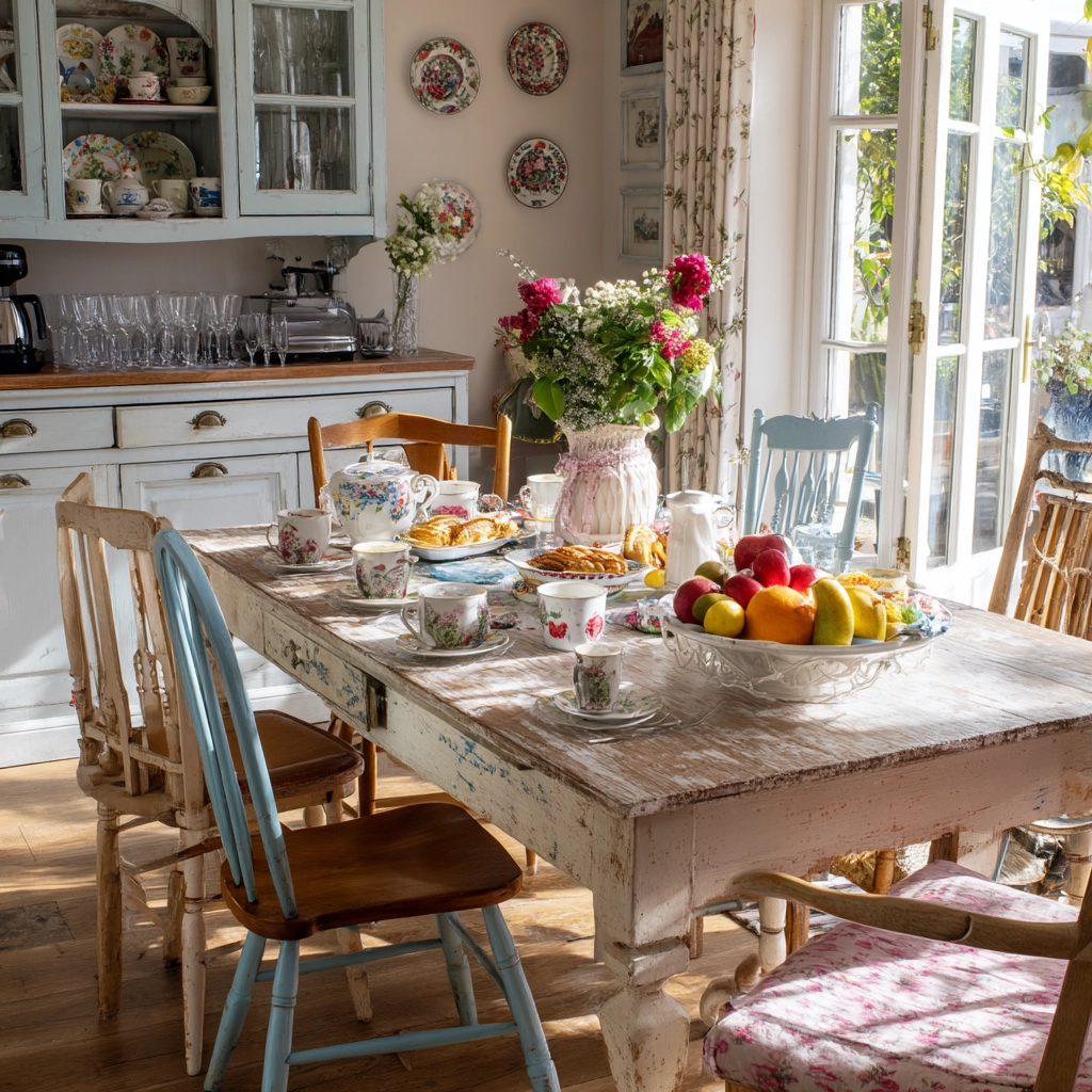 shabby chic dining room 50