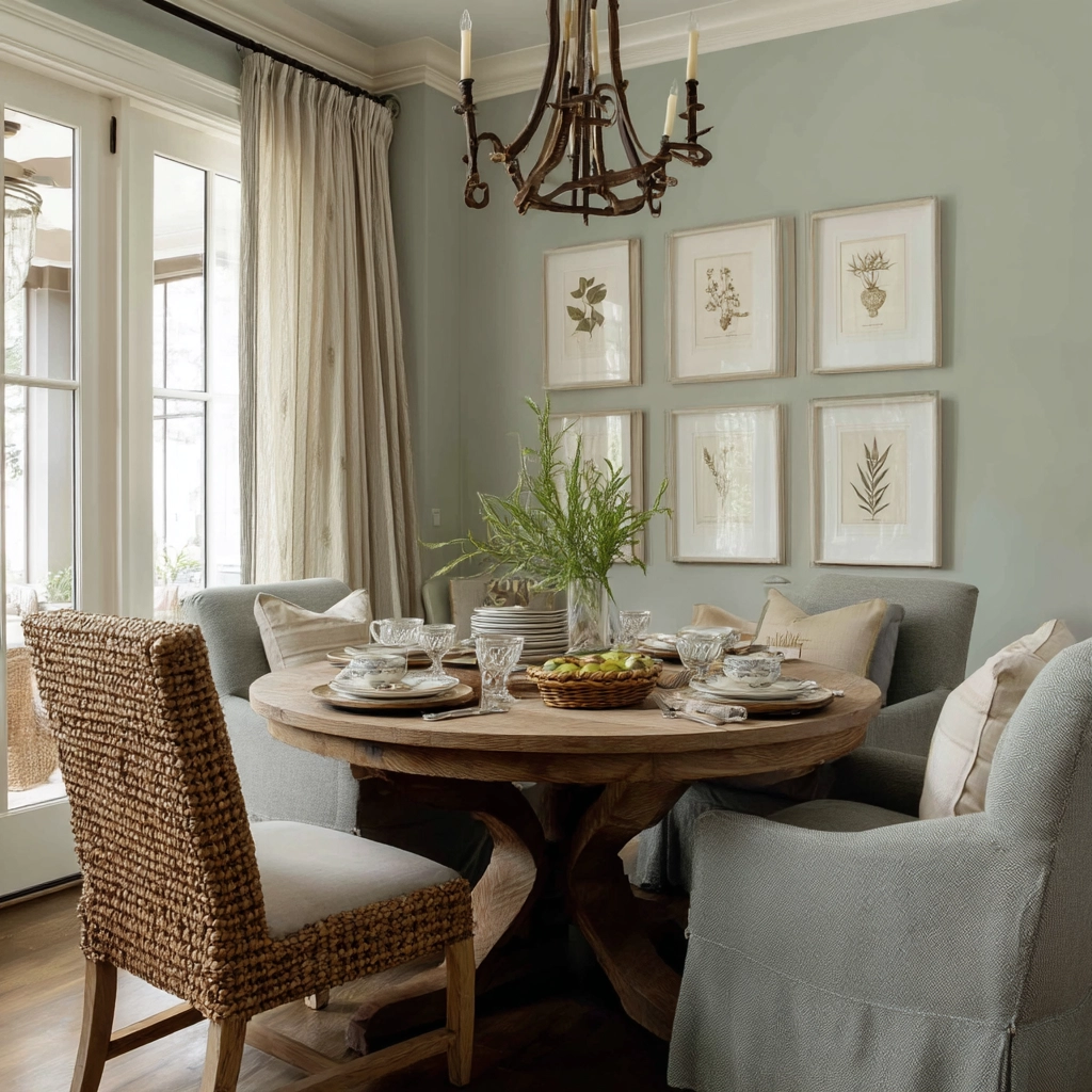 shabby chic dining room 53